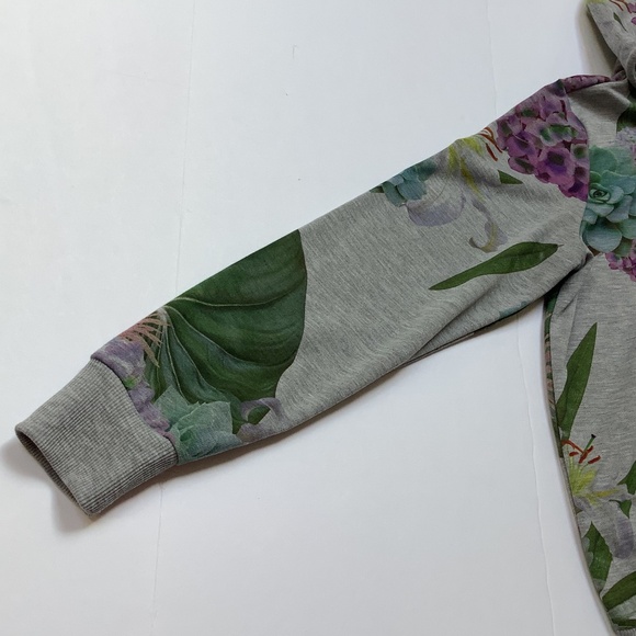 Adidas Original Floral Training Set Hoodie Leggings M Medium - Picture 4 of 16